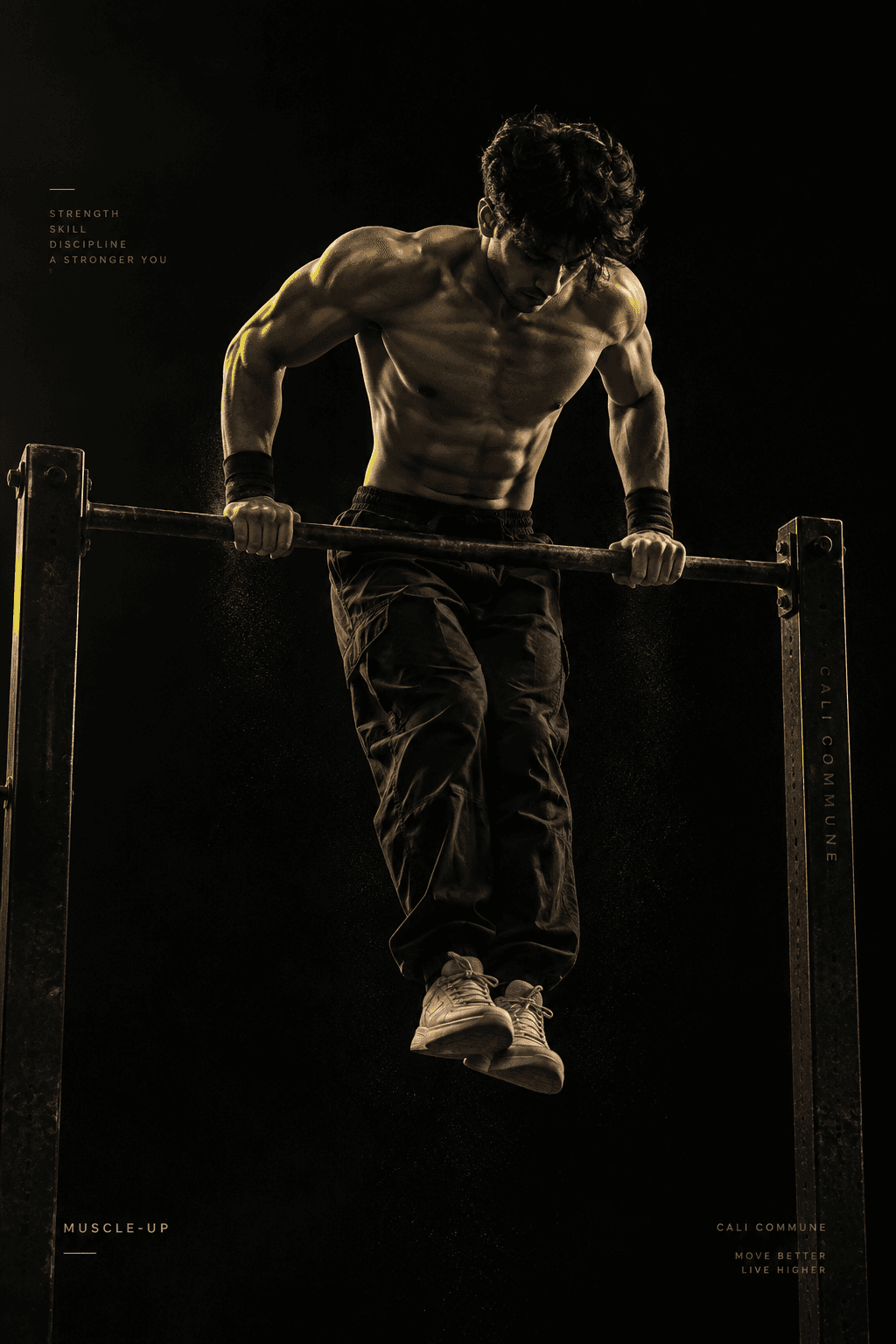 MUSCLE-UP — calisthenics skill demonstration
